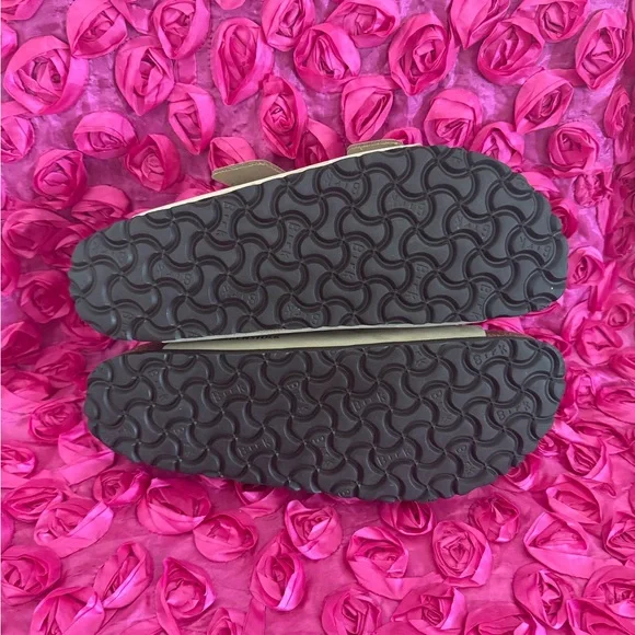 Women's Birkenstock Arizona Big Buckle Sandcastle Nubuck - Picture 6 of 7